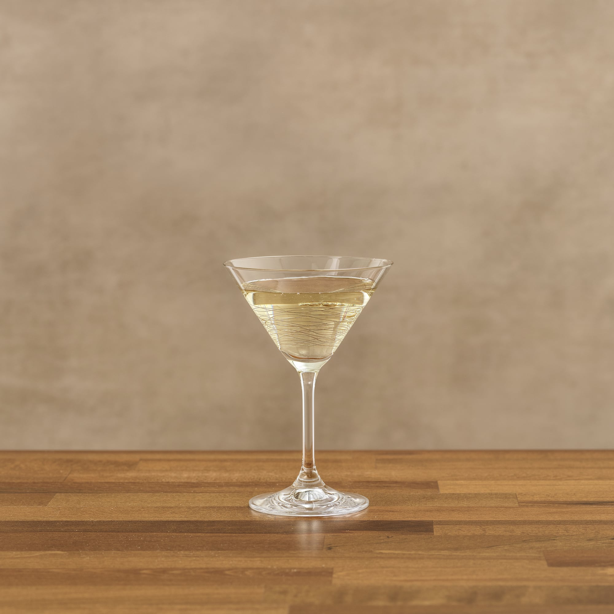 JoyJolt® Golden Royale 6.5oz. Crystal Martini Glasses, 2ct.